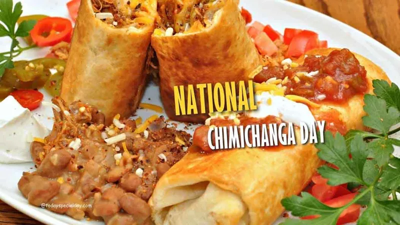 National Chimichanga Day at Mexilove
