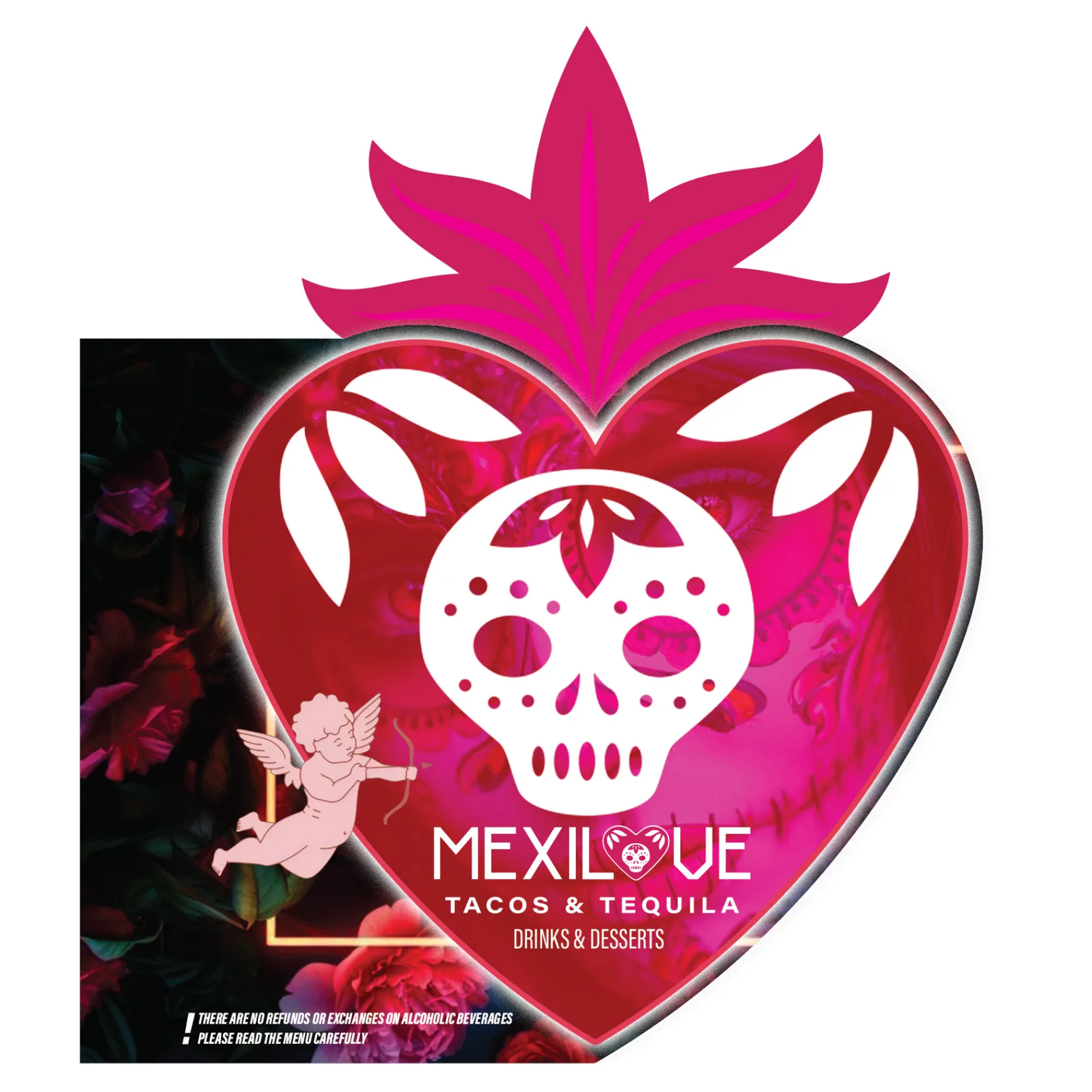 Mexilove Tacos & Tequila drink menu, page 1